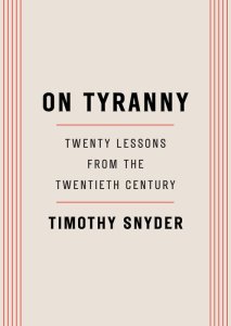 snyder-on-tyranny